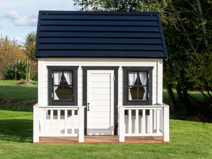 Blackbird Wooden Playhouse 8x8 ft for Kids